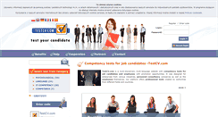 Desktop Screenshot of fr.testcv.com